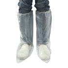 کفش های یکبار مصرفی از پارچه های غیر بافته سفید با چاپ ضد لغز