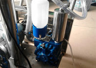 ماشین شیردوشی موبایل فولاد ضد زنگ لبنی با موتور الکتریکی ، 25L