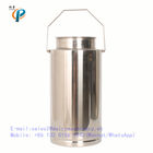 سطل شیردوشی قابل حمل 15 لیتری قابل حمل ، میله شیردوشی فولادی با درب ، قطعات دستگاه شیردوشی